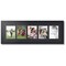 ArtToFrames Collage Photo Picture Frame with 5 - 5x7 inch Openings, Framed in Black with Over 62 Mat Color Options and Plexi Glass (CSM-3926-152)